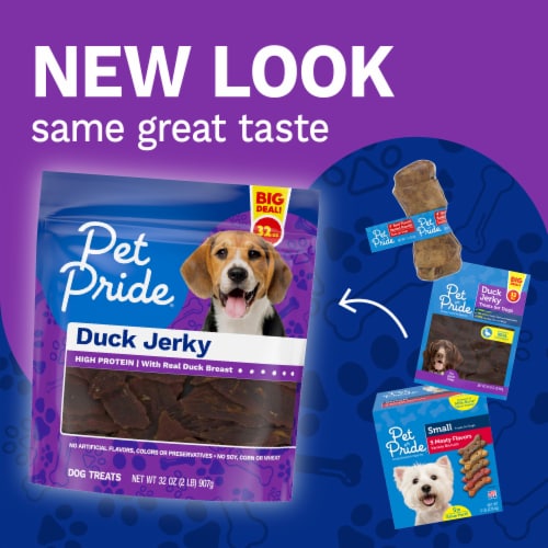 Pet Pride Duck Jerky Dog Treats BIG DEAL 32 oz Mariano s