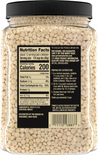 Private Selection® Pearl Couscous Perspective: back