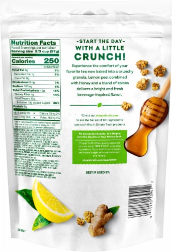 Simple Truth Organic® Honey Lemon Ginger Granola Perspective: back