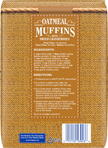 Kroger® White Whole Wheat Milled Flour Perspective: back