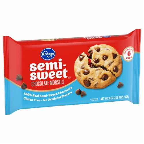 Kroger® Semi Sweet Chocolate Baking Chips Perspective: back