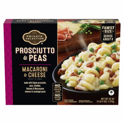 Private Selection® Prosciutto & Peas Macaroni and Cheese Perspective: back