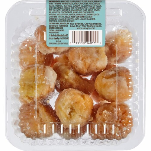 Bakery Fresh Goodness Sour Cream Donut Holes Perspective: back