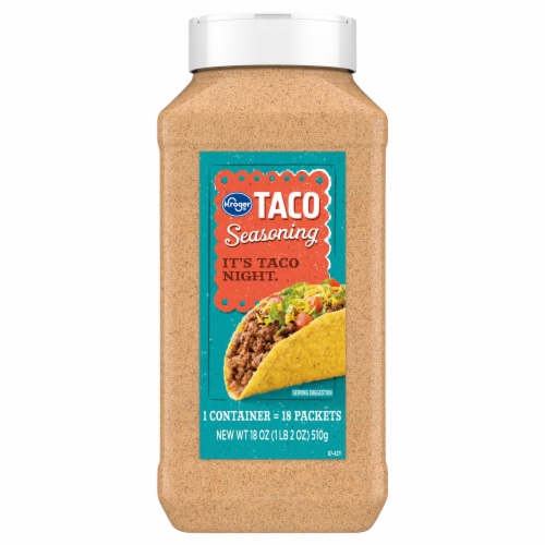 Kroger® Taco Seasoning Perspective: back