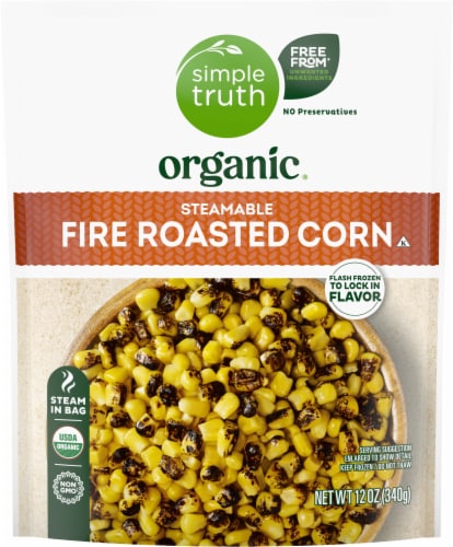 Simple Truth Organic® Steamable Fire Roasted Corn Perspective: back