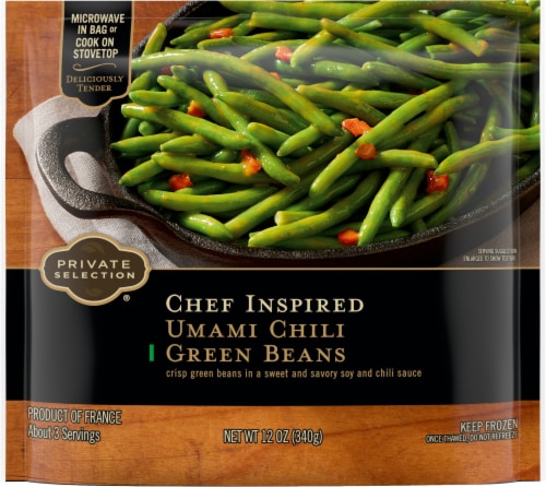 Private Selection® Umami Chili Green Beans Perspective: back