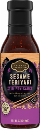 Private Selection® Sesame Teriyaki Stir Fry Sauce Perspective: back