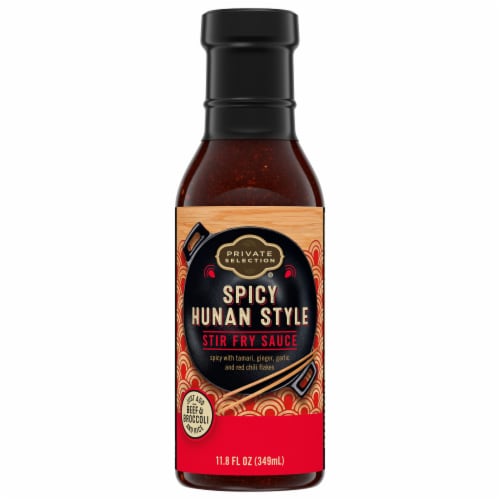 Private Selection® Spicy Hunan Style Stir Fry Sauce Perspective: back