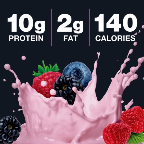 Kroger® Mixed Berry Low Fat Greek Yogurt Drink Perspective: back