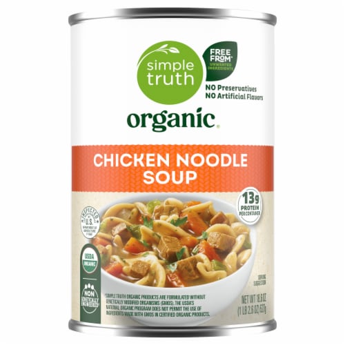 Simple Truth Organic® Chicken Noodle Soup Perspective: back