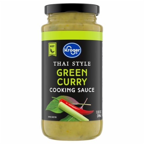 Kroger green curry paste top