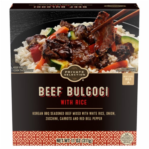 Private Selection® Beef Bulgogi with Rice Perspective: back