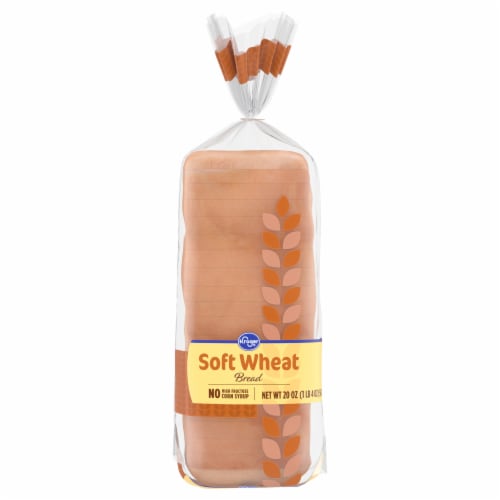 Kroger® Soft Wheat Bread Perspective: back