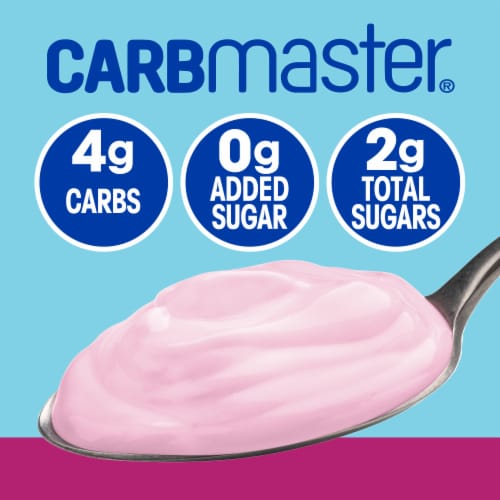 Kroger® CARBmaster® Cherry Lactose Free Lowfat Yogurt Cup Perspective: back