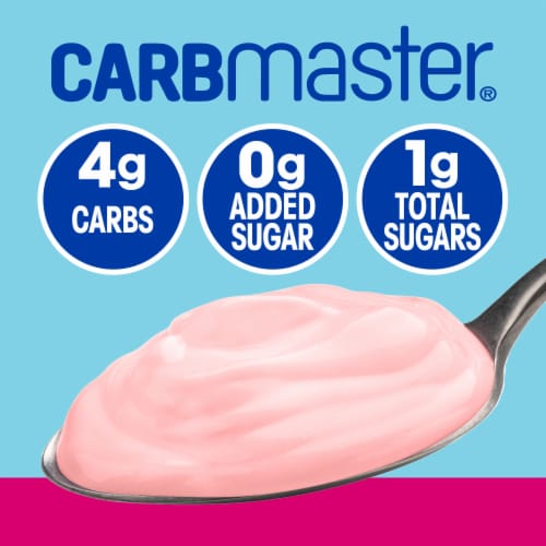 Kroger® CARBmaster® Raspberry Lactose Free Lowfat Yogurt Cup Perspective: back