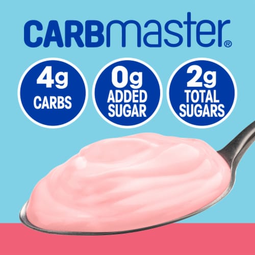 Kroger® CARBmaster® Strawberry Banana Lactose Free Lowfat Yogurt Cup Perspective: back