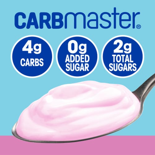 Kroger® CARBmaster® White Chocolate Raspberry Lactose Free Lowfat Yogurt Cup Perspective: back