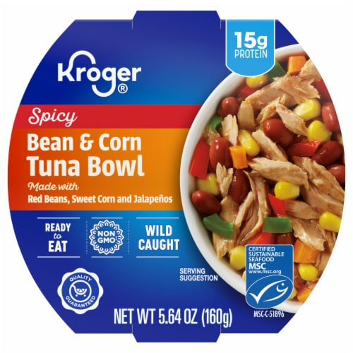 Kroger® Spicy Bean & Corn Tuna Bowl Perspective: back