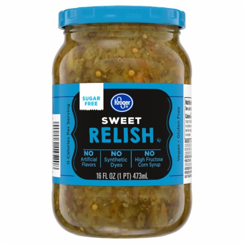 Kroger® Sugar Free Sweet Relish Perspective: back