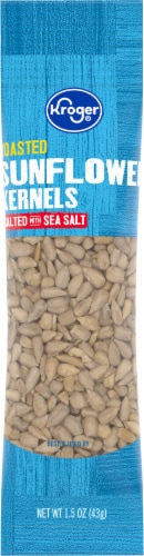 Kroger® Salted Dry Roasted Sunflower Kernels Perspective: back