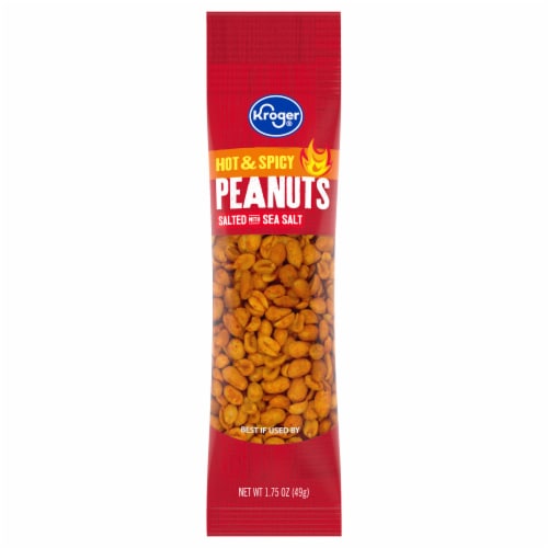Kroger® Hot & Spicy Sea Salted Peanuts Perspective: back
