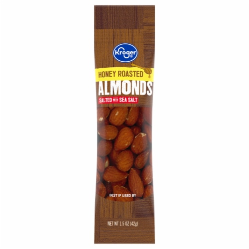 Kroger® Salted Honey Roasted Almonds Perspective: back