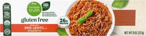 Simple Truth® Gluten Free Organic Red Lentil Spaghetti Perspective: back