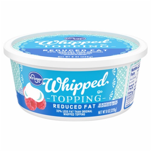 Kroger® Reduced Fat Whipped Topping Perspective: back