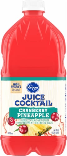 Kroger® Cranberry Pineapple Juice Cocktail Perspective: back