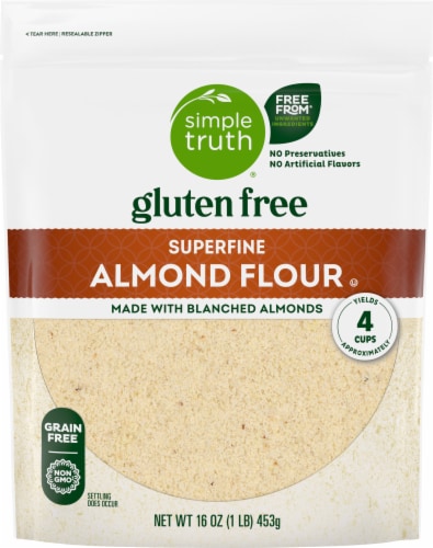 Simple Truth® Gluten Free Superfine Almond Flour Perspective: back