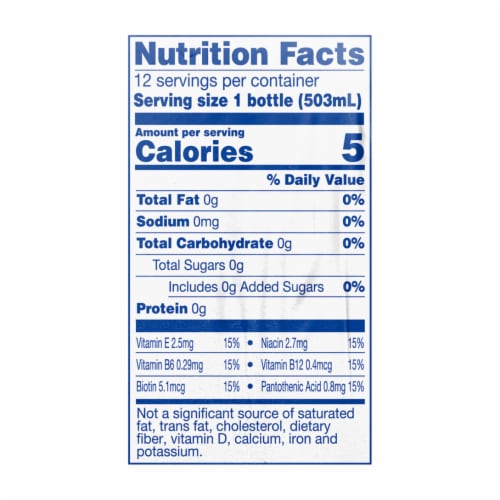 Kroger® Fizz Zero Sugar Lemonade Sparkling Water Perspective: back