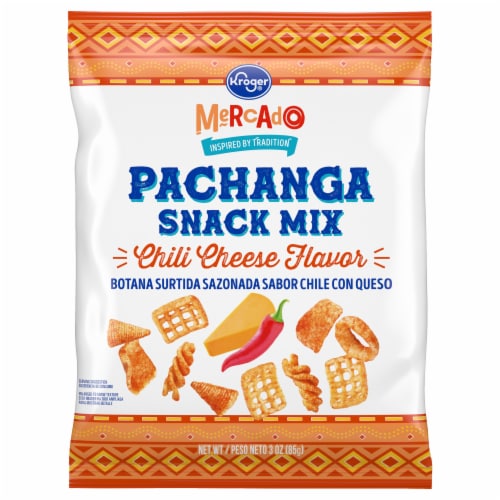 Kroger® Mercado Pachanga Chili Cheese Flavor Snack Mix Perspective: back