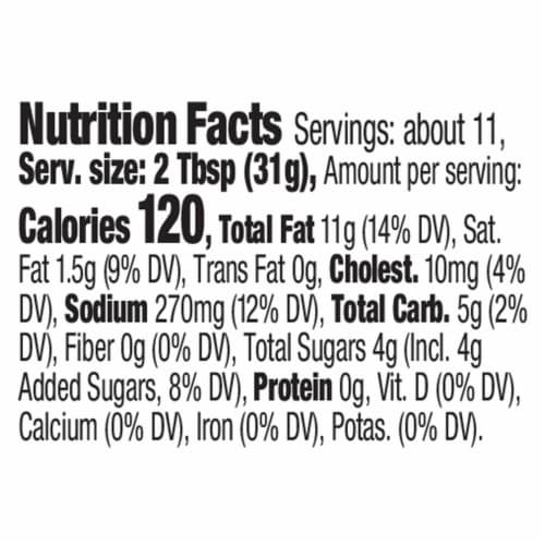 Kroger® Tartar Sauce Perspective: back