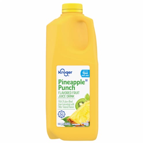 Kroger® Pineapple Punch From Concentrate Flavored Fruit Juice Drink Perspective: back