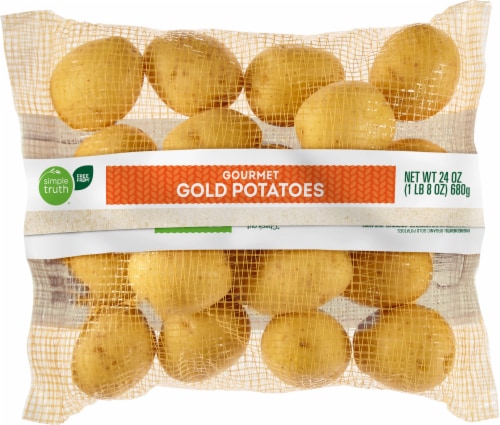 Simple Truth® Organic Gold Gourmet Potatoes Perspective: back