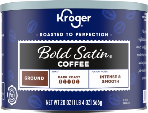 Kroger® Bold Satin Dark Roast Ground Coffee Perspective: back