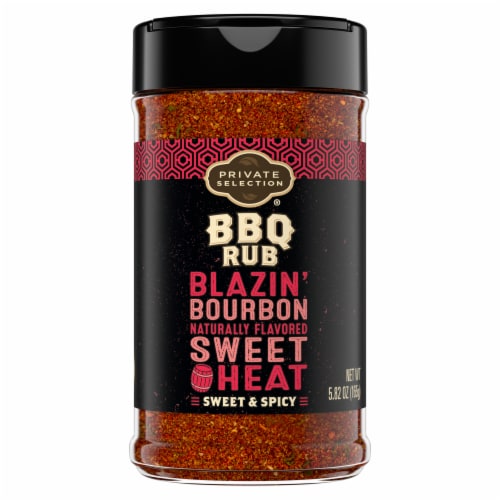 Private Selection® Blazin' Bourbon BBQ Rub Shaker Perspective: back