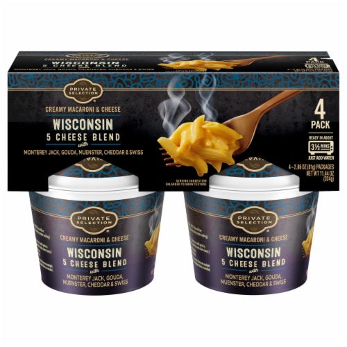Private Selection® Wisconsin 5 Cheese Blend Creamy Macaroni and Cheese Perspective: back