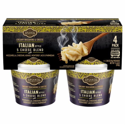 Private Selection® Italian Style 5 Cheese Blend Creamy Macaroni & Cheese Perspective: back