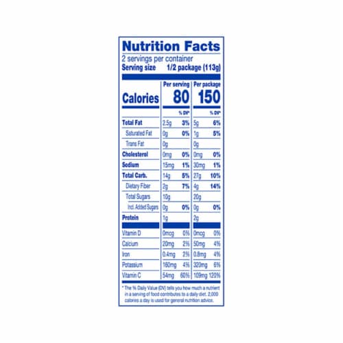 Kroger® Smoothables™ No Sugar Added Diced Green Blend Smoothie Perspective: back