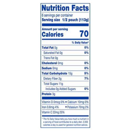 Kroger® Smoothables™ Diced Red Blend Smoothie Perspective: back