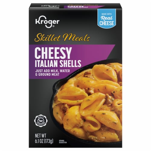 Kroger® Skillet Meals Cheesy Italian Shells Perspective: back