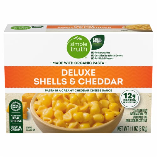 Simple Truth® Deluxe Shells and Cheddar Perspective: back