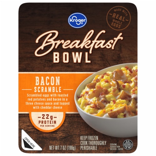 Kroger® Bacon Scramble Breakfast Bowl Perspective: back