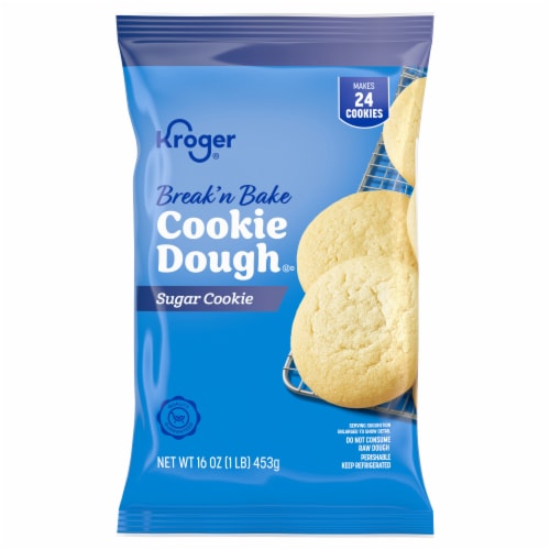 Kroger® Break'n Bake Sugar Cookie Cookie Dough Perspective: back