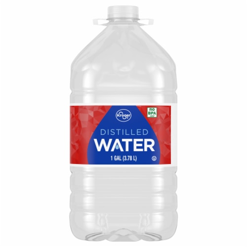 Kroger® Distilled Water Perspective: back