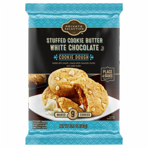 Private Selection® Stuffed Cookie Butter White Chocolate Cookie Dough Perspective: back
