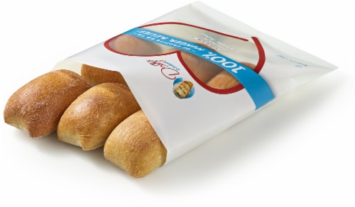 Duffy's Dough French Dinner Roll Perspective: back