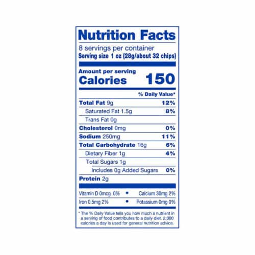 Kroger® Chili Cheese Corn Chips Perspective: back