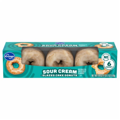 Kroger® Sour Cream Glazed Donuts Perspective: back